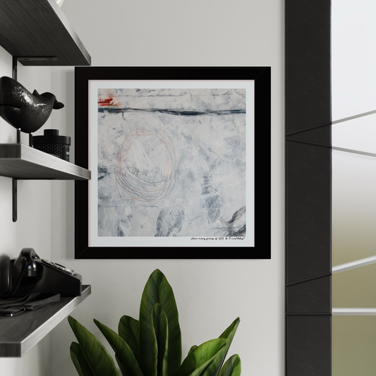 How Many Grams of WTF Do I Need Today? – limited edition abstract art print for midlife women by Le Paused.