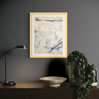 Limited edition fine art print titled 'How Many Grams of WTF Do I Need Today?', elegant from afar and honest up close.