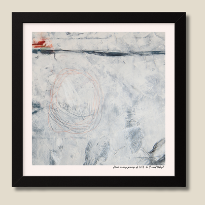 How Many Grams of WTF Do I Need Today? – limited edition abstract art print for midlife women by Le Paused.